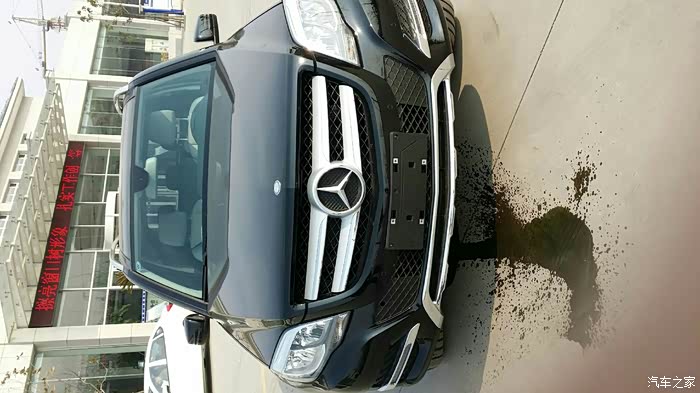 【图】奔驰GLK300新车未上牌阻力油管爆裂_