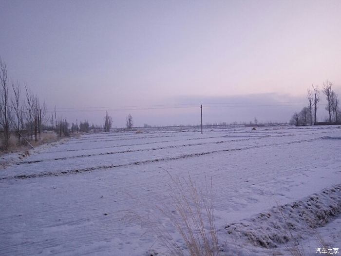 【图】武威天气 昨晚下雪4cm左右,今日晴,开车