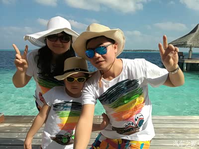 日出、日落;听风,看海---马尔代夫水云间亲子