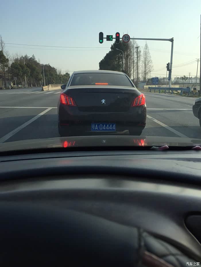 【图】小狮子车牌不错,字都扣了_标致508论坛