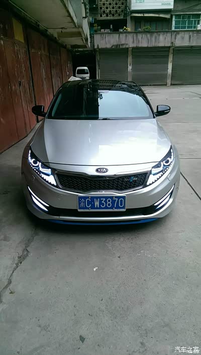 【图】5年老K5,自己DIY改个内饰让他戏剧性一