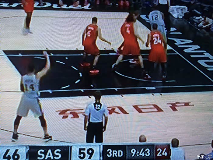 【图】为什么马刺主场场地有中文广告?_上海