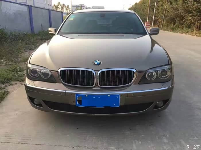 【图】08款宝马750LI土豪金色,保养的很好,10