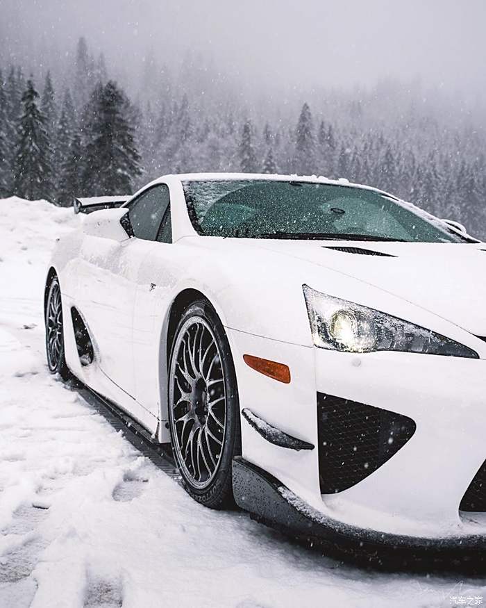 【图】lexus lfa 化身铲雪机_雷克萨斯lfa论坛_汽车之