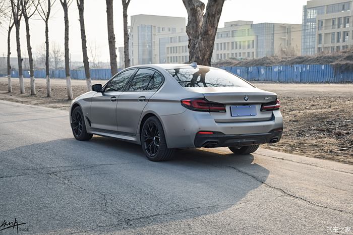 杭州第一辆2021款bmw 540i 磨砂暗银——究竟好在哪里?