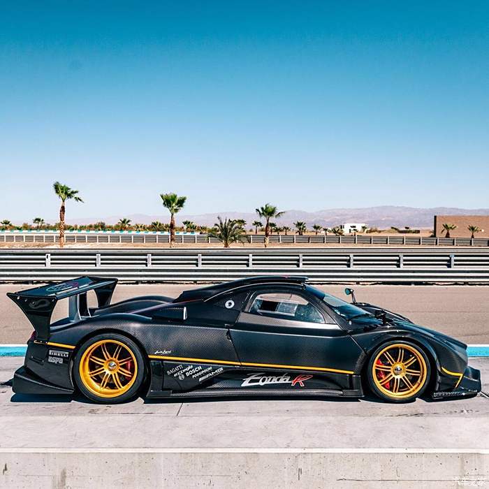 【图】赛道上的帕加尼 zonda r!_精彩图集论坛_汽车之