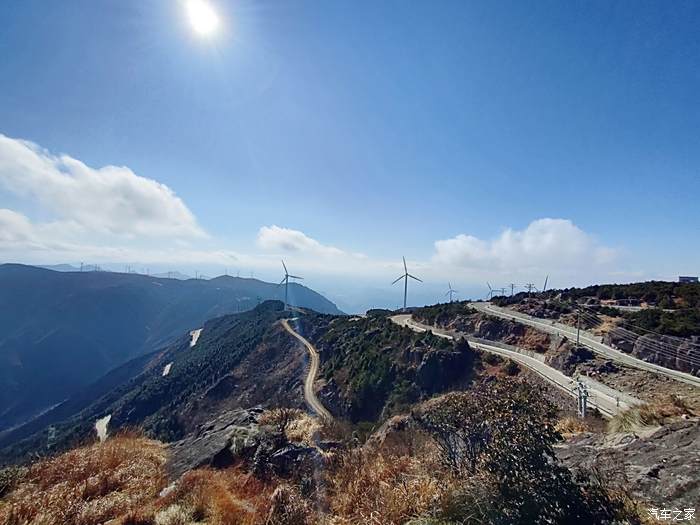 爱车作业大征集自驾台州括苍山