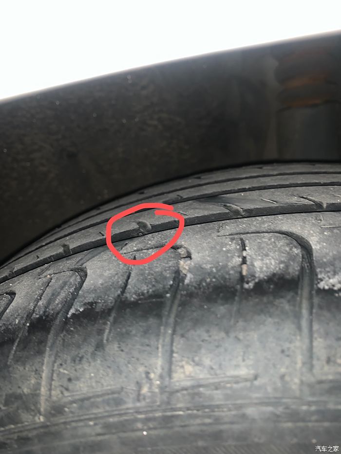 关于轮胎安全线