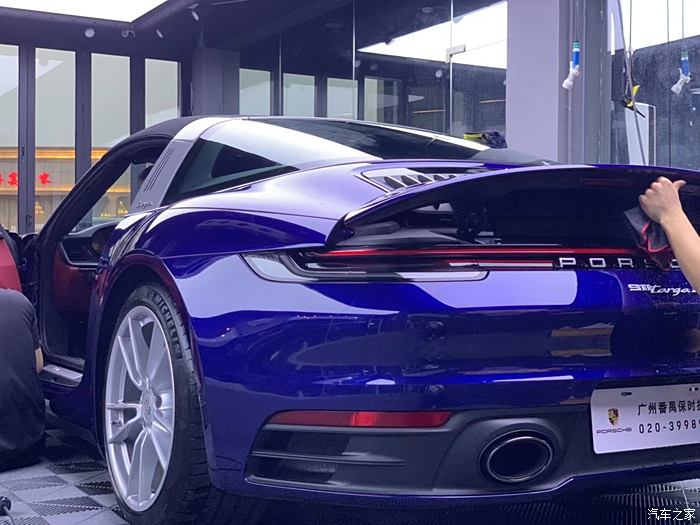 【图】992 targa 4 提车_保时捷911论坛_汽车之家论坛