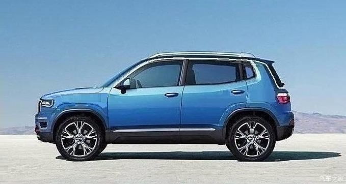 jeep全新小型suv探路者曝光延续家族造型搭载09t