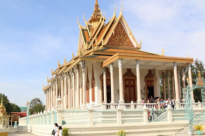 柬埔寨行40柬埔寨金边西哈莫尼大皇宫六