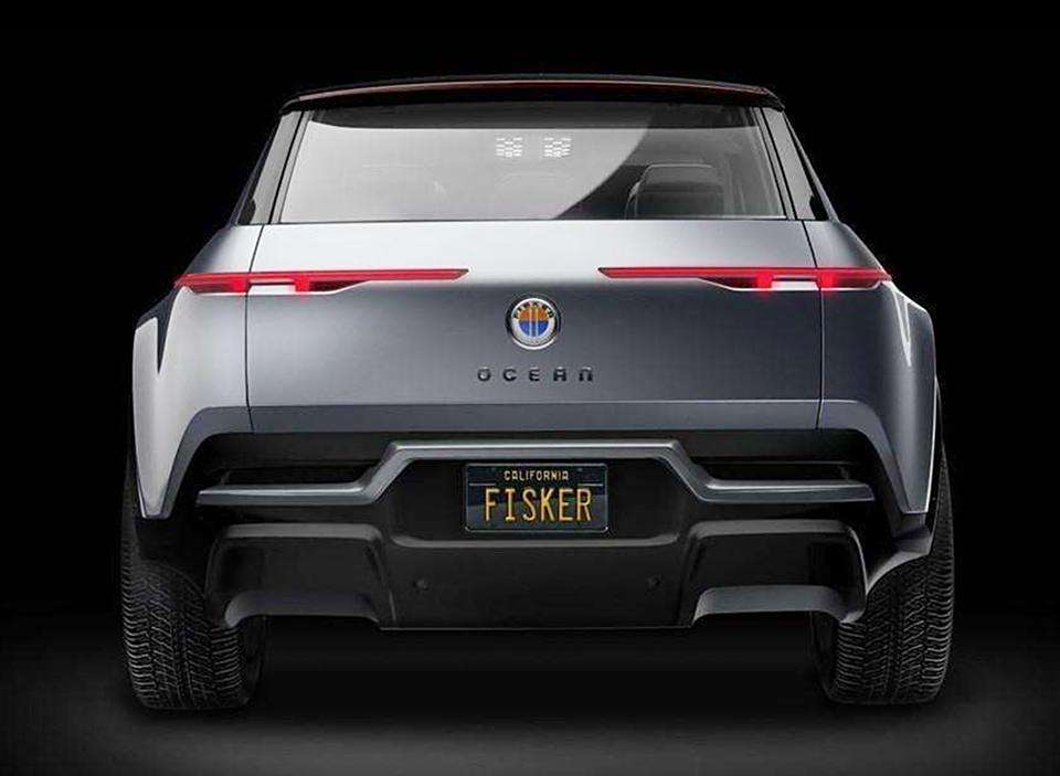 fisker ocean 拥有相当霸气的外观造型