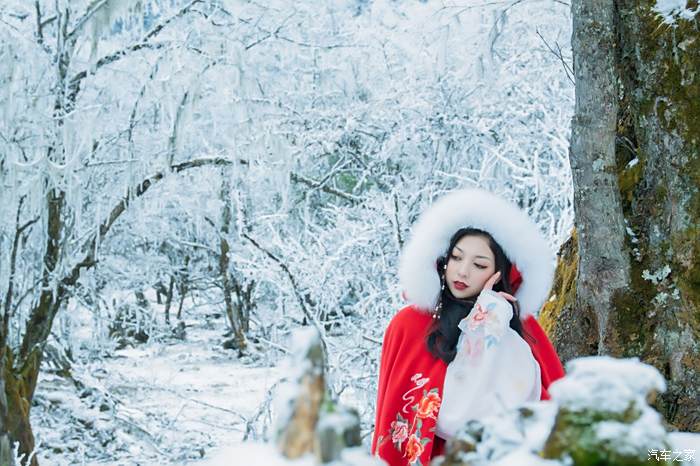 【撼动我心】自驾川西雅加埂,带美女拍雪景.