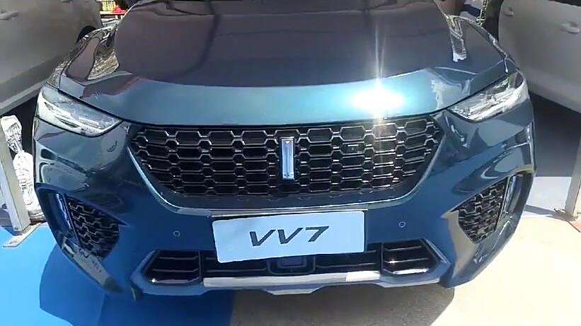 魏派高端suv,外观大气