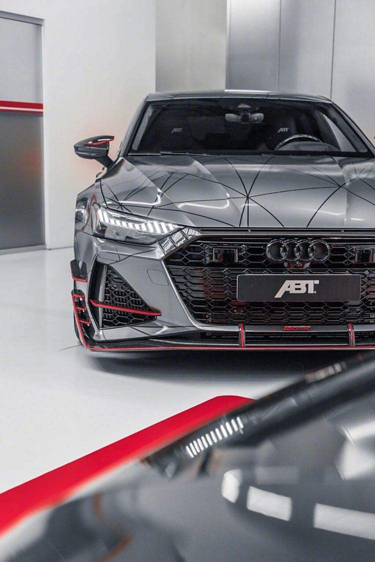 奥迪abt rs7改装才是终极变化.