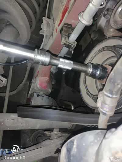 标致508皮带安装图片,标致308皮带安装图 成都车友508换正时皮带,在教大家喇叭修复_标致508_之