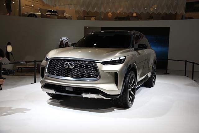 2020北京车展——英菲尼迪qx60金属质感的外观太吸引人