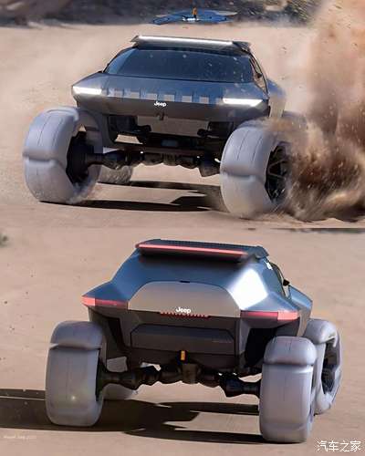 未来的jeep越野概念车可能将开上火星
