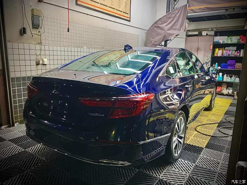 我就是看颜值,月光蓝提车了