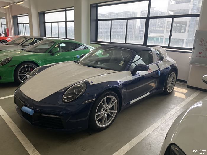 【图】992 targa 4 提车_保时捷911论坛_汽车之家论坛