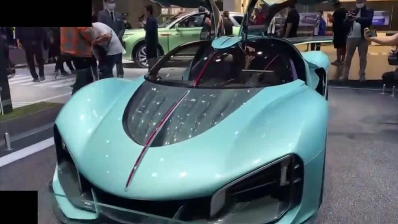 1.9s破百！红旗s9超跑概念车亮相北京车展