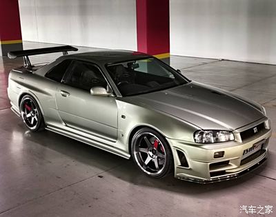 nissan skyline gtr r34 霸气战神一枚.