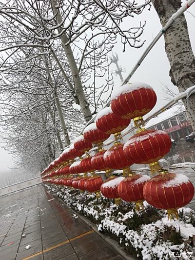 正月十五遇见最美大雪