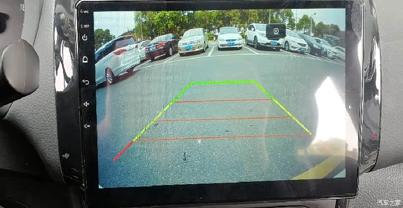 21款轩逸经典完美改装倒车轨迹，倒车随动