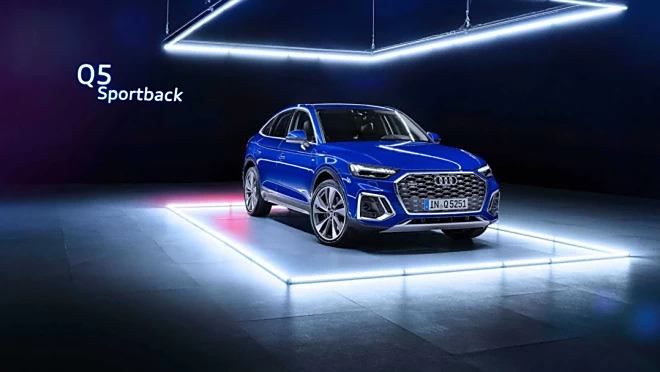 奥迪q5l sportback在2020北京车展上进行了首发