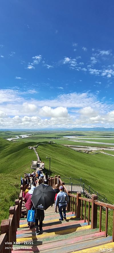 捷途旅行见闻—阿坝州若尔盖县唐克乡九曲黄河第一湾风光