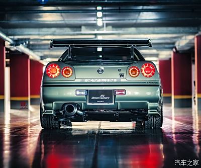 nissan skyline gtr r34 霸气战神一枚.