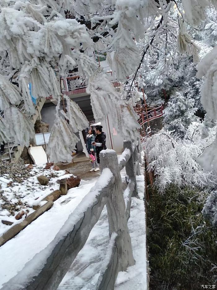 甘肃陇南成县鸡峰白雪皑皑被誉为陇南第一山的称号