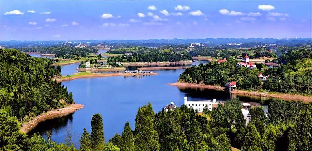 简阳简阳八景,丹景山,五凤山森林公园,两湖一山