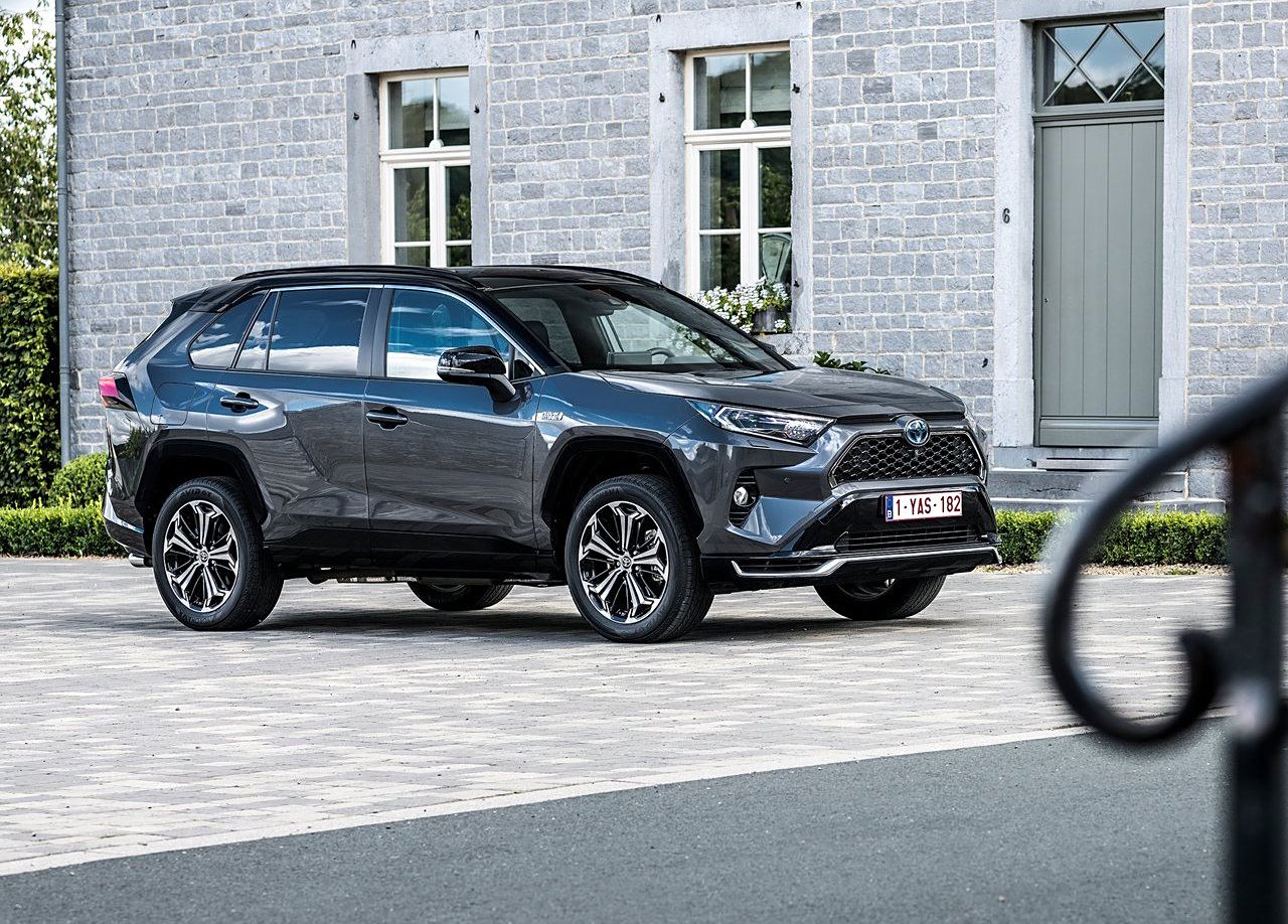 2021款丰田 rav4插电式混动版,太漂亮了!