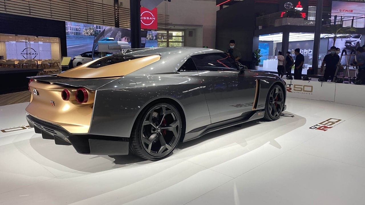 2020北京车展w2馆日产gtr50