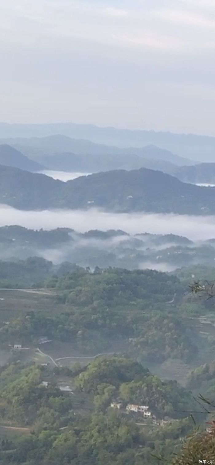 普照山看日出