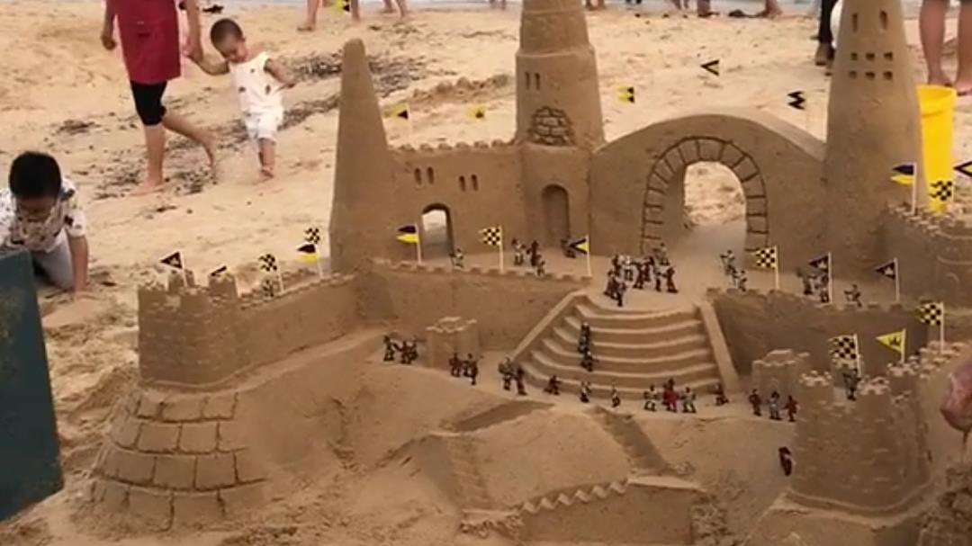沙子城堡.