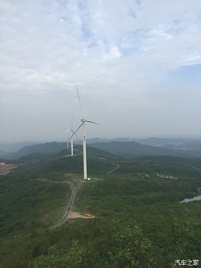 长沙神仙岭看风车发电 城郊周边自驾好去处,山路哦