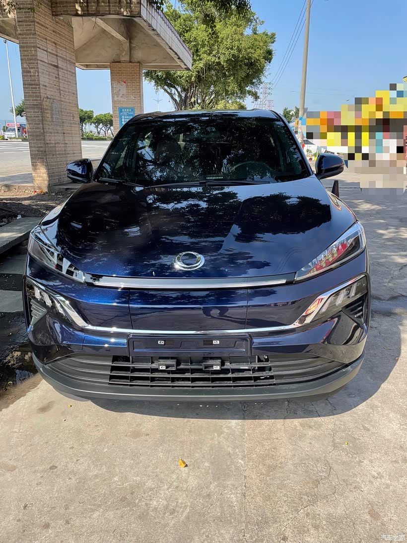 月光蓝m-nv尚骋版提车作业