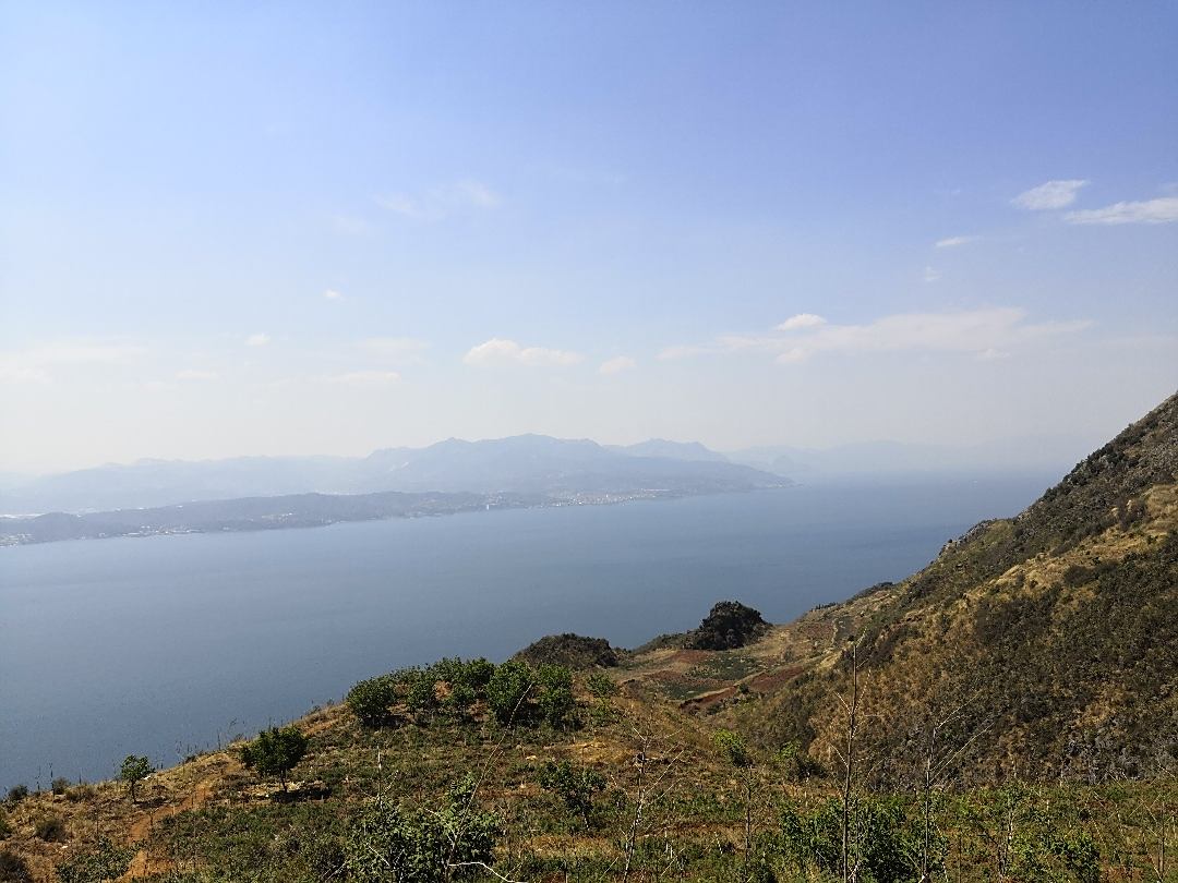 老马踏征途狗夫走烂路大黑山览抚仙湖路居镇看大榕树