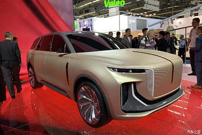 红旗e-hs9纯电动suv,内饰豪华,长续航达到了510公里