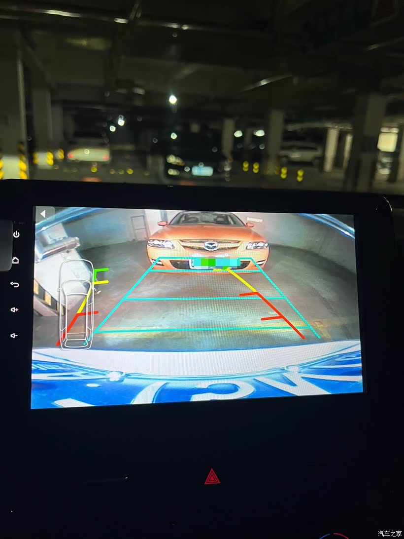 恳请b导航车友拍几张倒车轨迹线照片给我，在此深表感谢