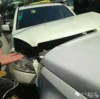 【图】猜车!对面那个纹丝不动的是什么车啊!_