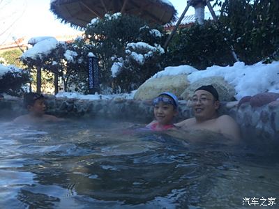 2015年第一场雪后山东临沂奥华温泉度假村之