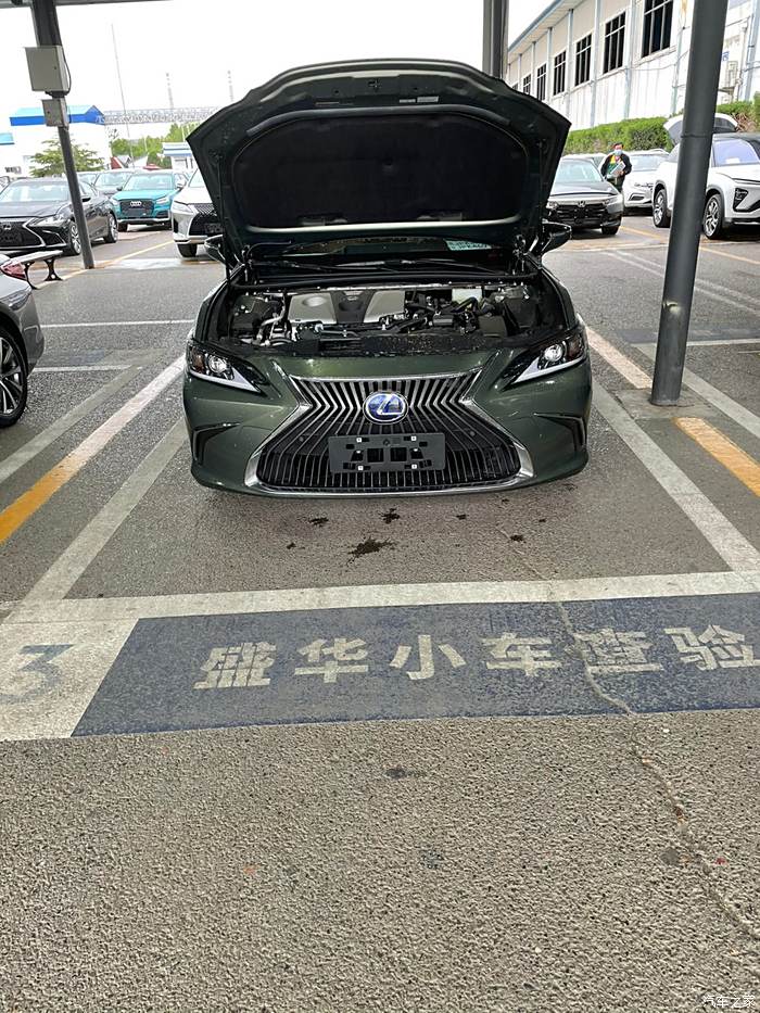 雷克萨斯es300h凌波玉提车