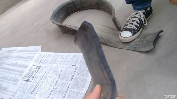 【图】备胎中招…先自行解决_开瑞K50论坛