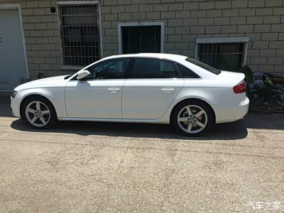 2015款奥迪A4L小改换A5双边单出排气和升级