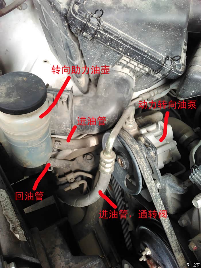 【图】自己diy更换转向助力油(最简单的直抽更