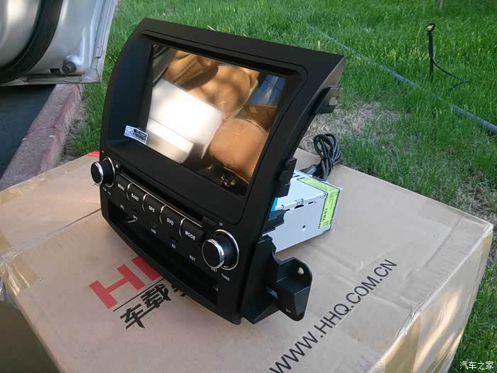 【图】陆风X8更换安卓系统导航主机,及