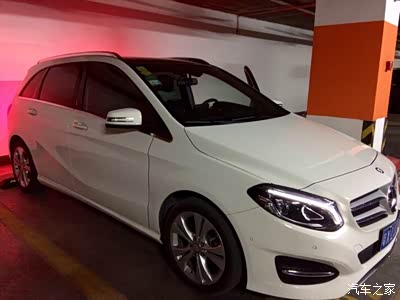 装上行李架,才是有真正的休旅范。_奔驰B级论